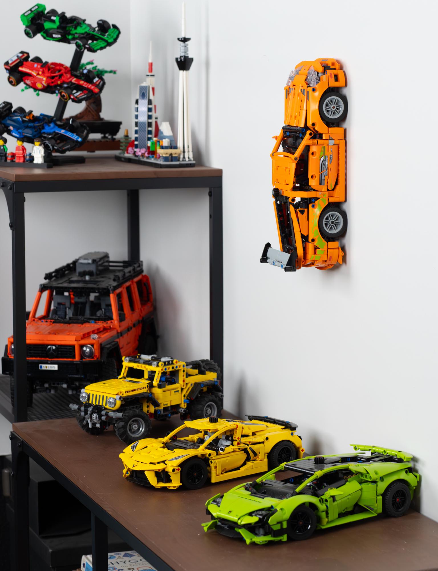 Toyota Supra MK4 - 42204 • Wall Mount for LEGO • Wall Hook • Wall