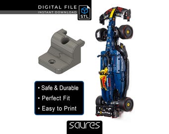 F1 Oracle Red Bull Racing RB20 (42206) • Wall Mount for F1 LEGO Technic • Safe & Durable • Easy to Print • Perfect Fit