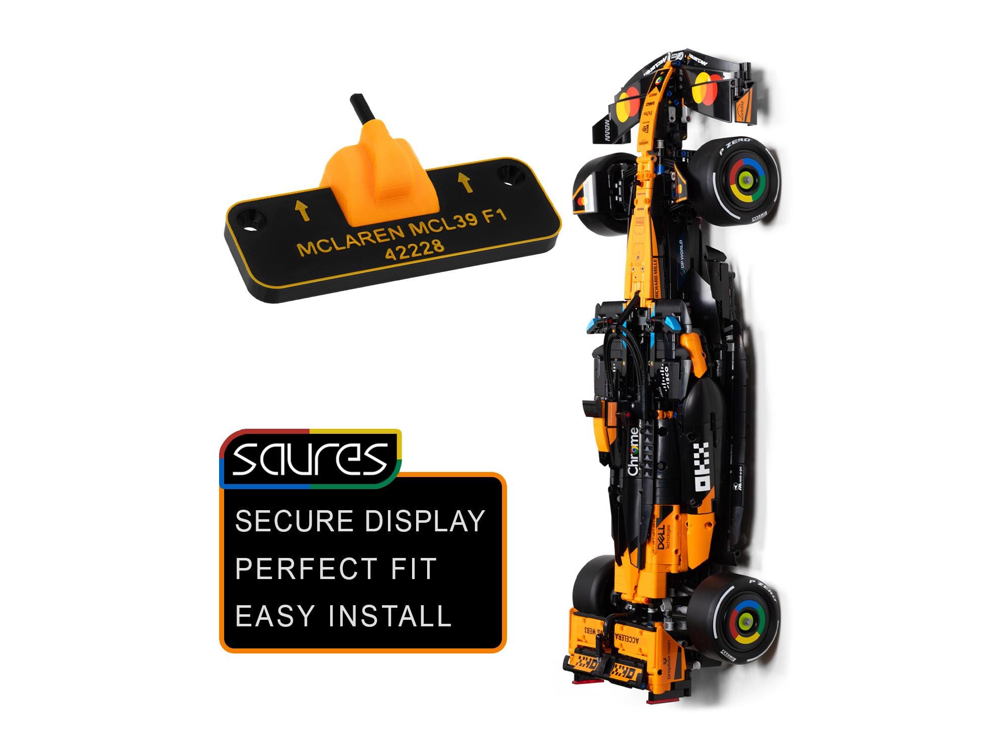 Mclaren MCL39 F1 (42228) • Wall Mount for LEGO Technic Formula 1