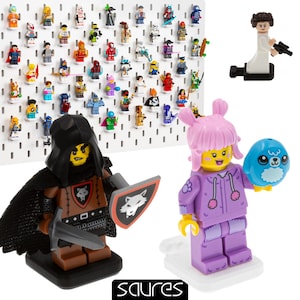 IKEA SKADIS - LEGO Minifigure Holder for Pegboard • Wall Hanging • Display Solution