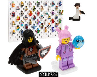 IKEA SKADIS - LEGO Minifigure Holder for Pegboard • Wall Hanging • Display Solution