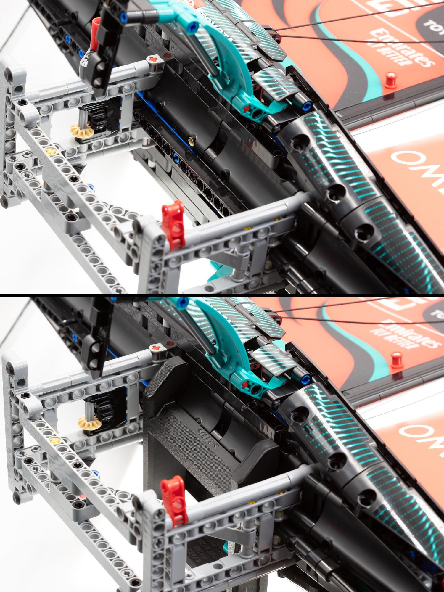 Yacht Emirates Team New Zealand AC75 - 42174 • Wall Mount for LEGO