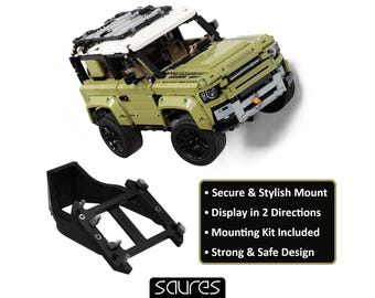 Land Rover Defender - 42110 • Wall Mount for LEGO Technic • Professional Wall Display • Secure Solution