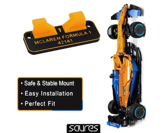 McLaren Formula 42141 • Suporte de parede para LEGO Technic Formula 1 • Expositor Lego • Suporte para carro
