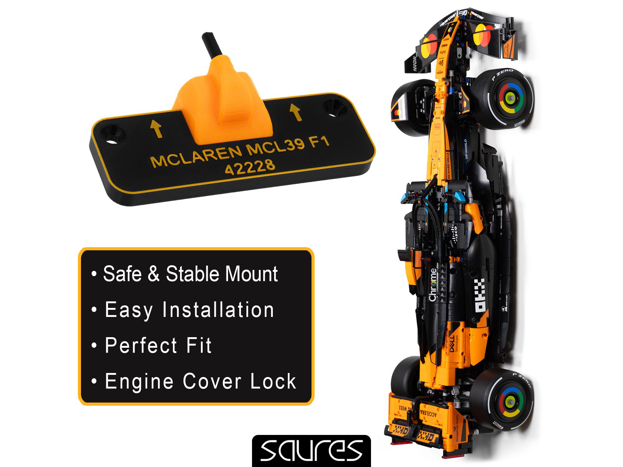 Mclaren MCL39 F1 (42228) • Wall Mount for LEGO Technic Formula 1