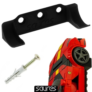 1x Wall Mount for LEGO SPEED CHAMPIONS - 8 stud • Wall Hanging • Display Solution