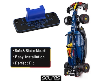 F1 Oracle Red Bull Racing RB20 - 42206 • Wall Mount for LEGO Technic Formula 1 • Lego Display • Car Holder