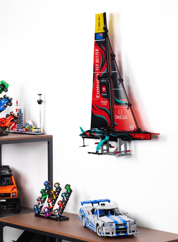 Yacht Emirates Team New Zealand AC75 - 42174 • Wall Mount for LEGO