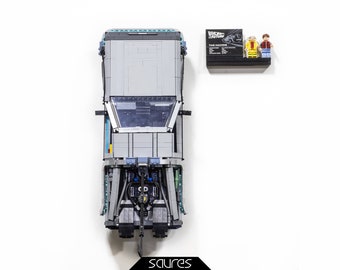 LEGO DeLorean 10300 - Wall mount for LEGO • Wall Hook • Wall Hanging • Display Solution