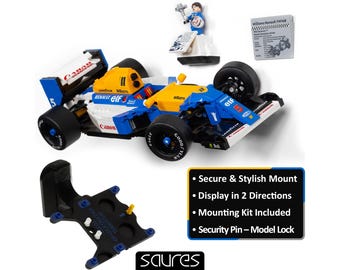 F1 Williams Racing FW14B -10353 - Wall Mount for LEGO Icons • Lego Display • Car Holder