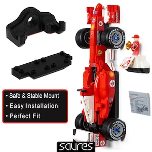 F1 Ferrari F2004 (11375) • Wall Mount for LEGO Formula • Display