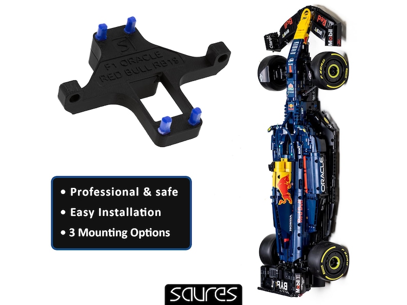 RASTAR - F1 Oracle Red Bull RB19 - 92410 • Soporte de pared para RASTAR • Gancho de pared • Para colgar en la pared • Solución de exhibición imagen 1