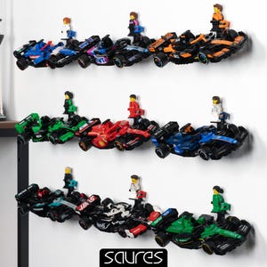 1x Wall Mount for LEGO SPEED CHAMPIONS F1 • Wall Hanging • Display Solution