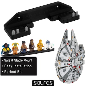 Wall Mount for LEGO Star Wars Millennium Falcon 75257 – Sci-Fi Display Solution