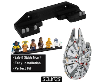Wall Mount for LEGO Star Wars Millennium Falcon 75257 – Sci-Fi Display Solution