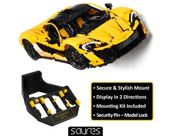 McLaren P1 42172 • Wandmontage voor LEGO • Professionele wanddisplay • Veilige oplossing