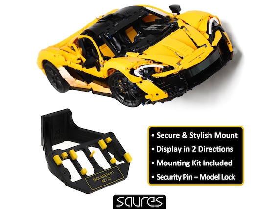 McLaren P1 42172 • Wall mount to display LEGO • Professional Wall Display • Secure Solution
