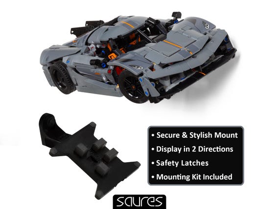 KOENIGSEGG Jesko - 42173 / 42184 • Wall Mount for LEGO • Wall Hook