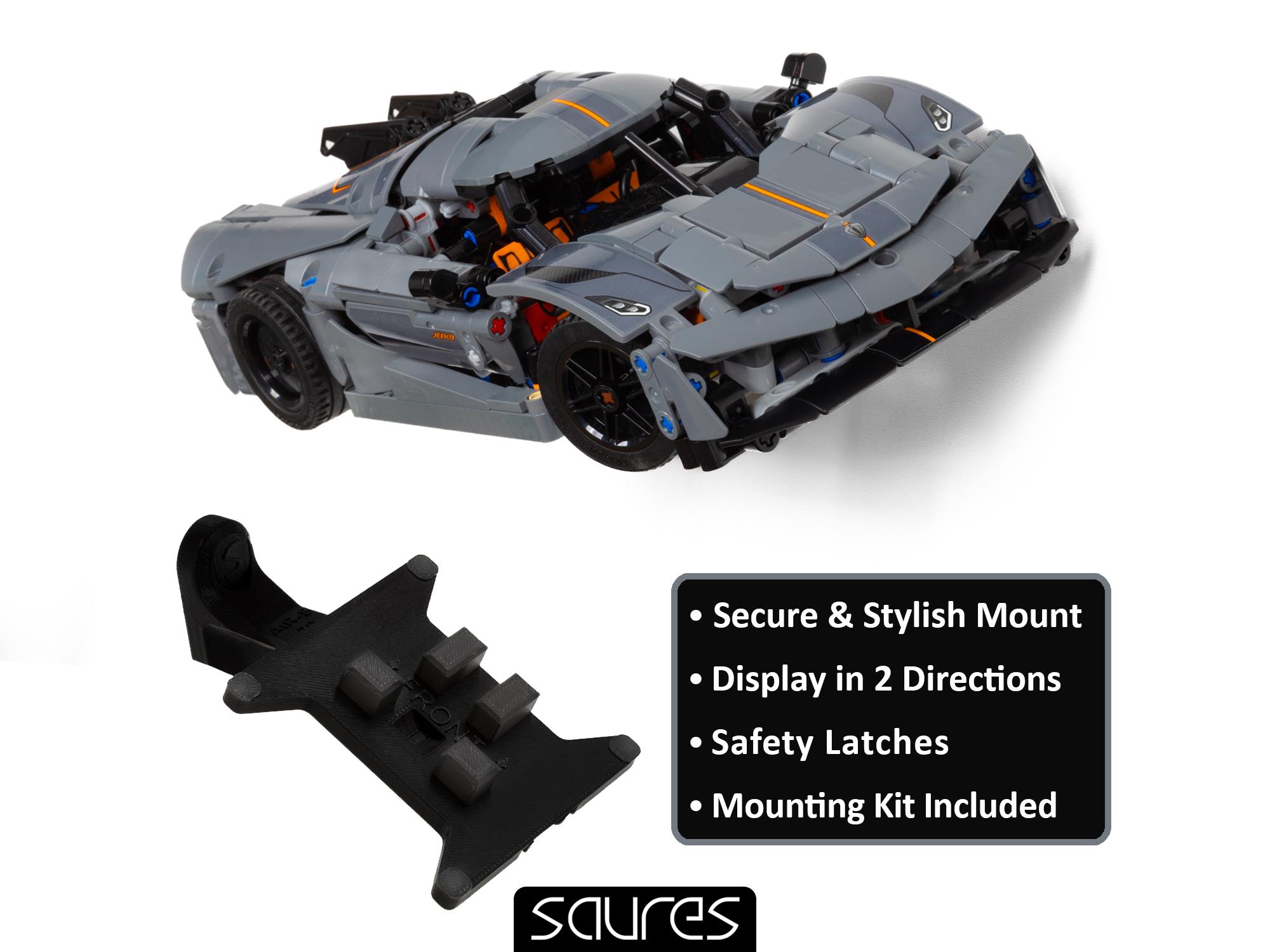 KOENIGSEGG Jesko - 42173 / 42184 • Wall Mount for LEGO • Wall Hook