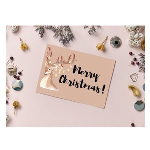 Carte de vœux de Noël