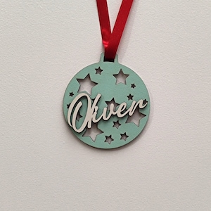 Personalized Christmas Balls - Christmas Ornaments - Custom Name