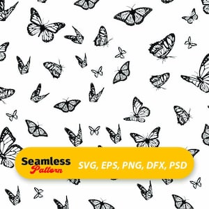 Butterfly Pattern svg, Butterfly svg bundle, Butterflies, Butterfly Clipart, Layered Butterfly, Butterfly SVG PNG.