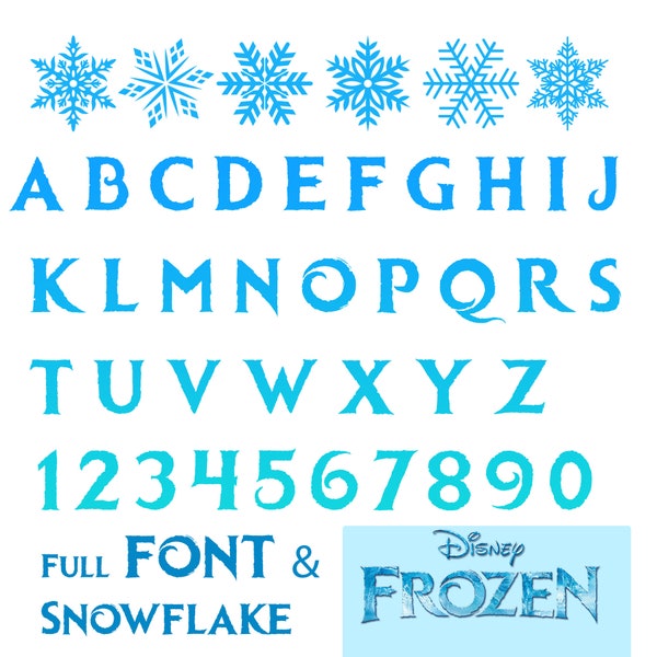Froze Font cricut Svg, Froze Font PNG, Froze Font svg, Font eps, Froze Font png, silhouette Digital download. Digital Download, Cut Files.