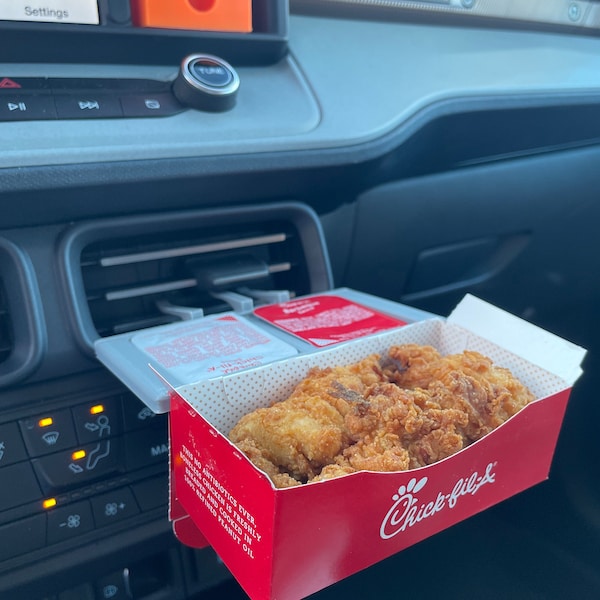 Vent clip Chick-fil-A sauce AND box holder