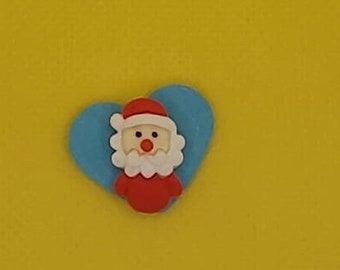 Weihnachtsmann Magnet als Spielfigur
