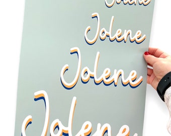 Jolene print | Dolly Parton inspired wall art | Music print | Colourful home decor | A5 A4 A3 | music legend |