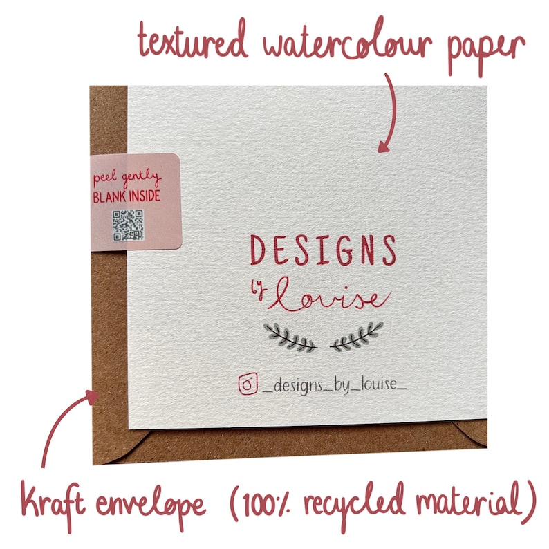 Close up of textured waterproof paper and kraft enevelope.