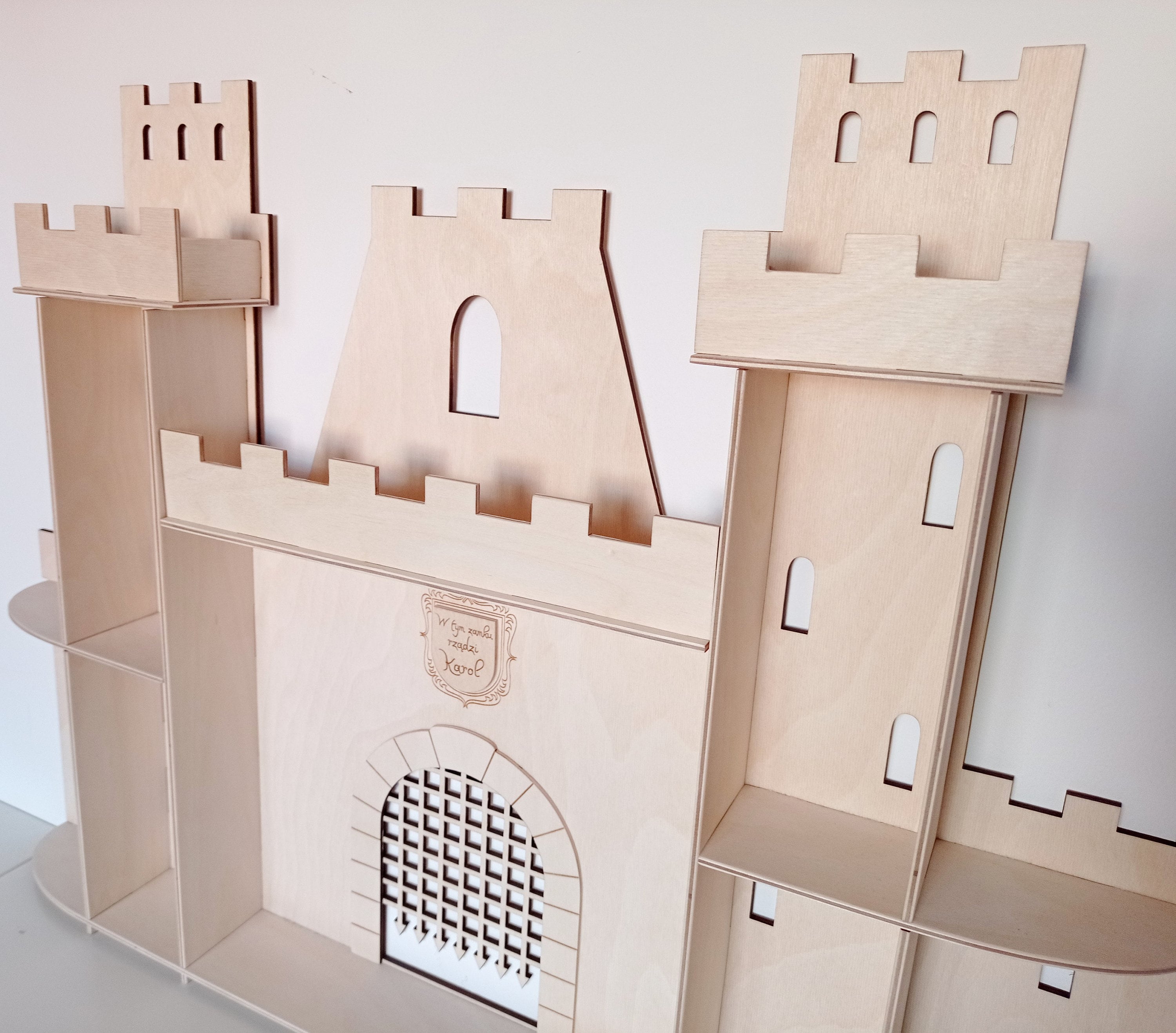 Wooden Castle DIGITAL FILE Kids Castle Kids Shelf Laser File Flowwood ...