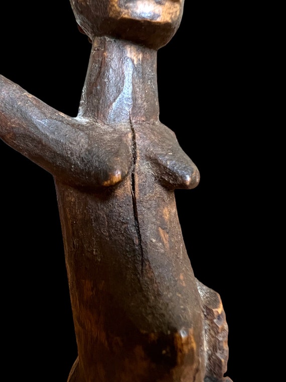 ブルキナファソ ロビ族 バテバ 木製 置物 ブルキナファソ ロビ族