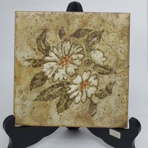 Original art nouveau tile tile vintage