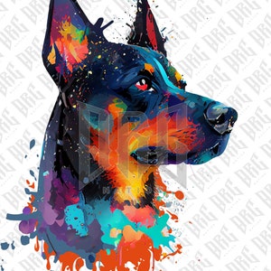 Australischer Kelpie Hund, Australischer Kelpie Hund, Australischer Kelpie Hund, Australischer Kelpie Hund, Australischer Kelpie Hund, Portrait Png, Sublimation Designs Download