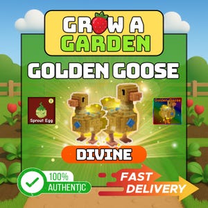 Golden Goose Pet Divine Cheap | Grow a Garden | Fast Delivery Pet Trade Gift Grow Garden | Easy Gift Trade | GaG | READ THE DESCRIPTION