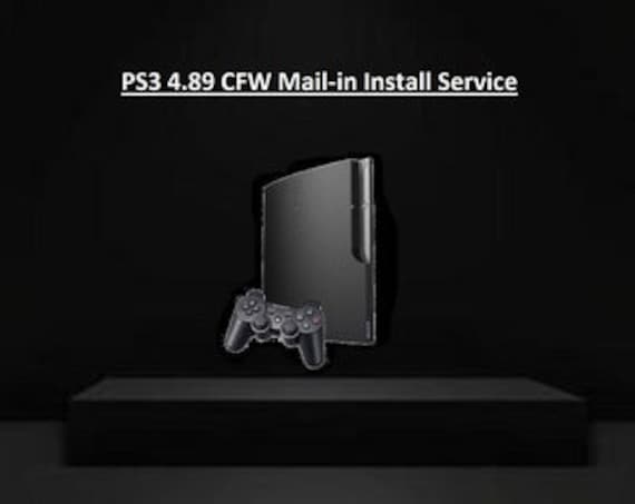 Playstation 3 4.90 Evilnat Console W/ 1 TB Internal SSD 