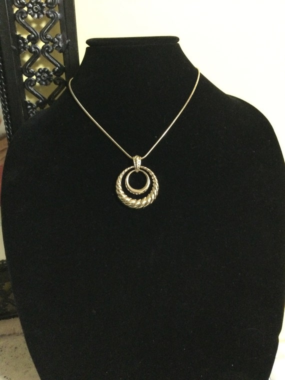 Vintage Napier pendant necklace