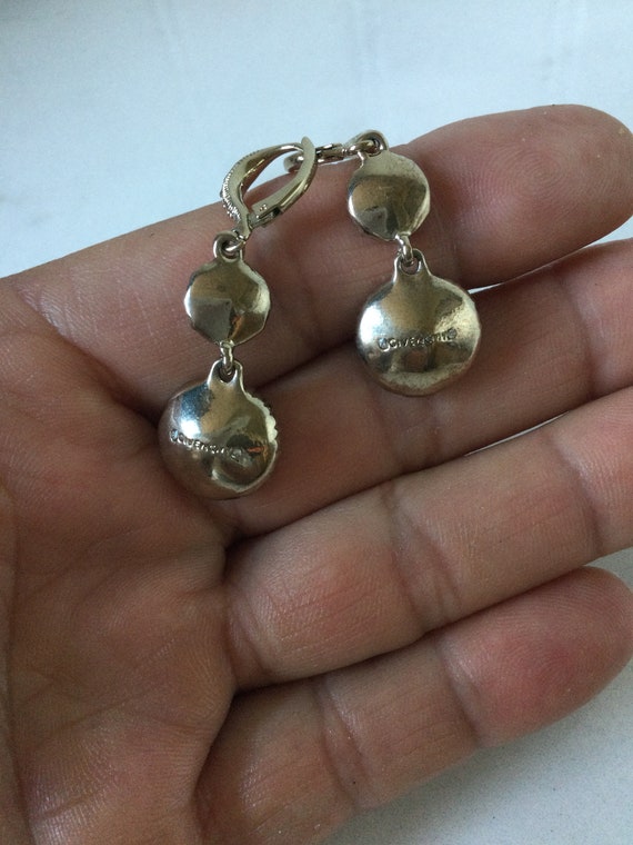 Dazzling vintage signed GIVENCHY red crystal halo… - image 5