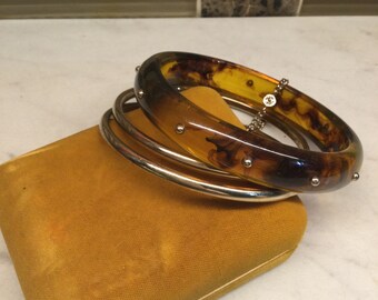 ヴィンテージ MONET バングルセット 3ピース ミックスバングル - Etsy 日本