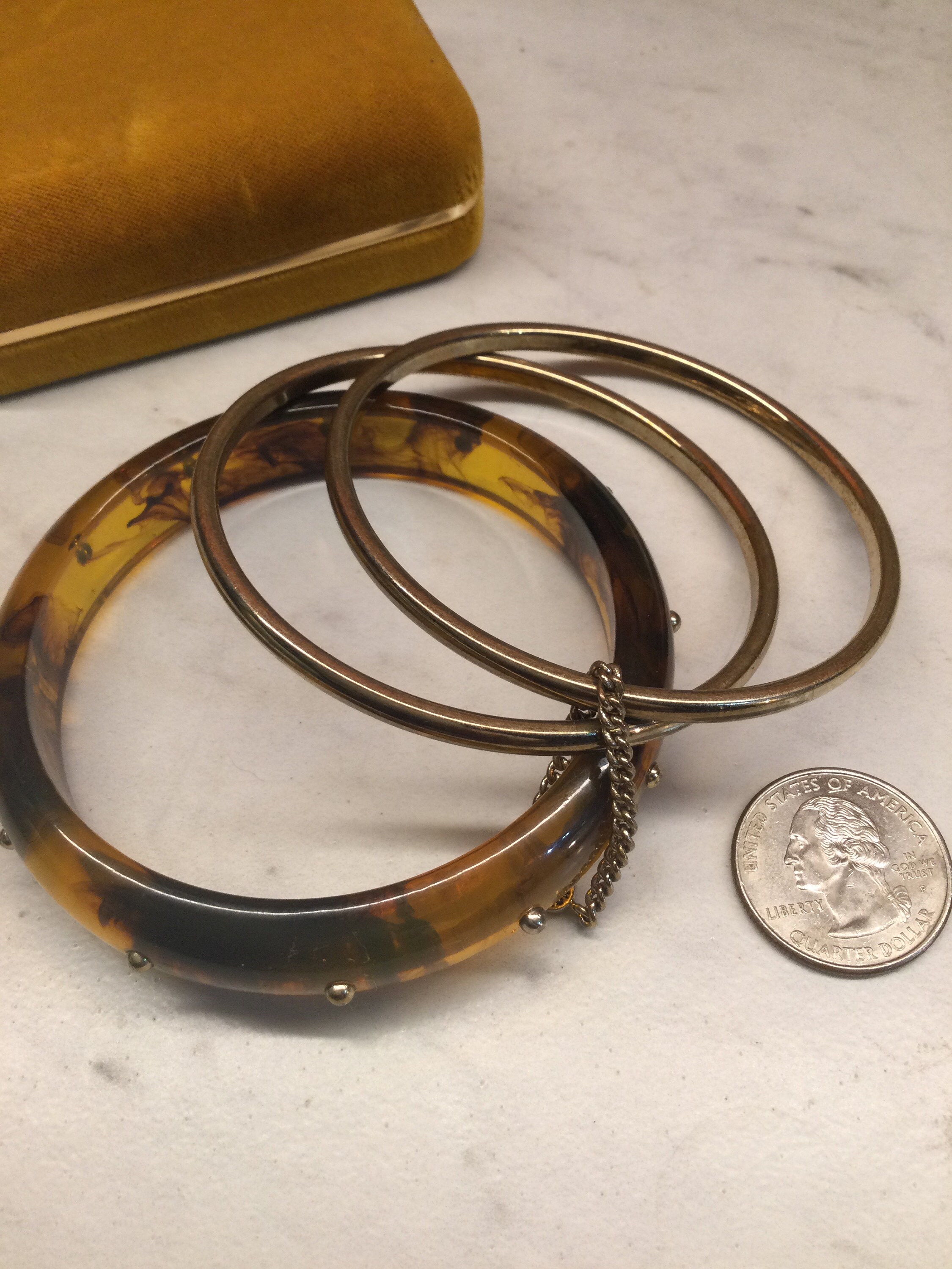 ヴィンテージ MONET バングルセット 3ピース ミックスバングル - Etsy 日本