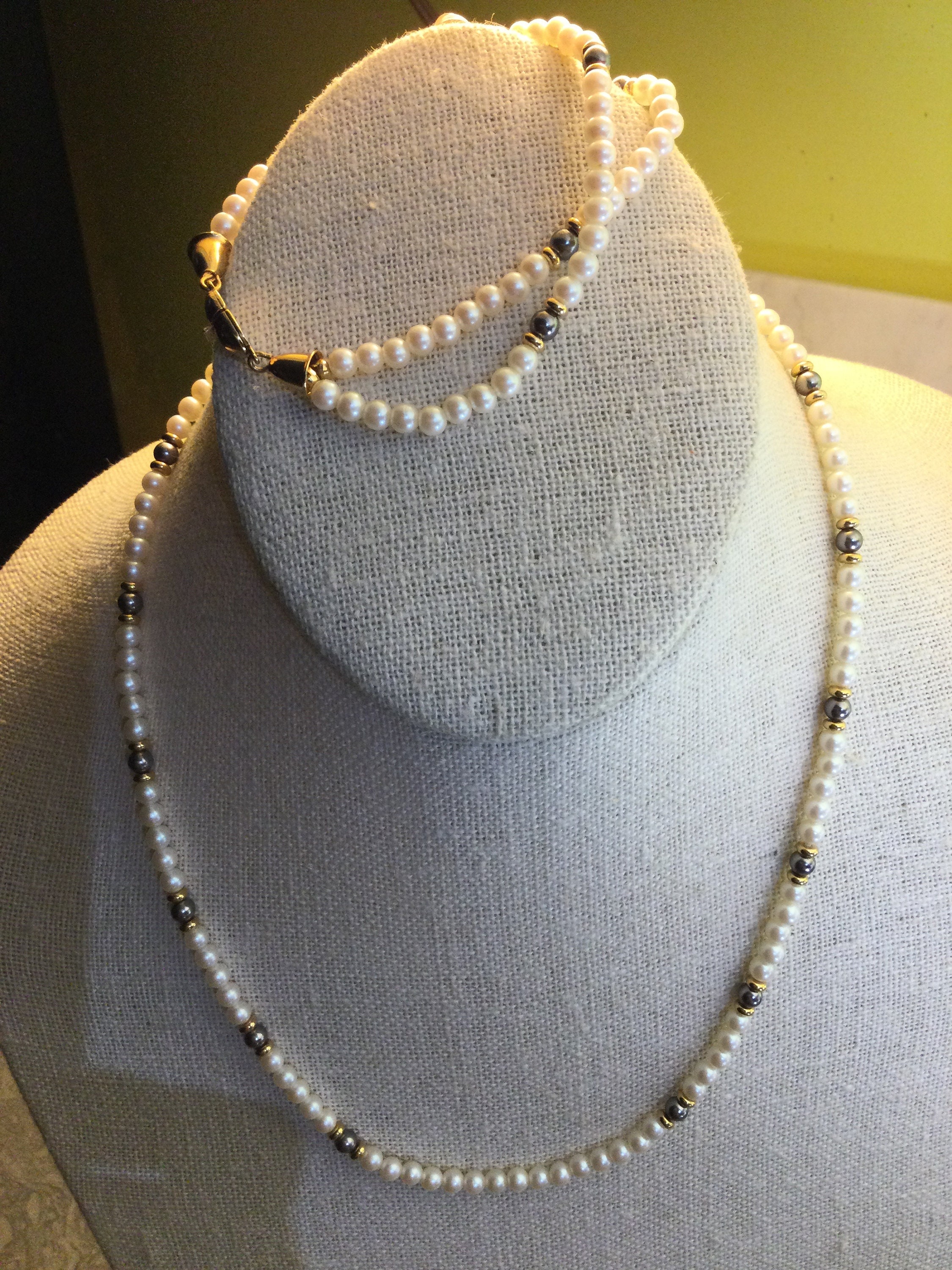 Monet pearl necklace - Etsy 日本