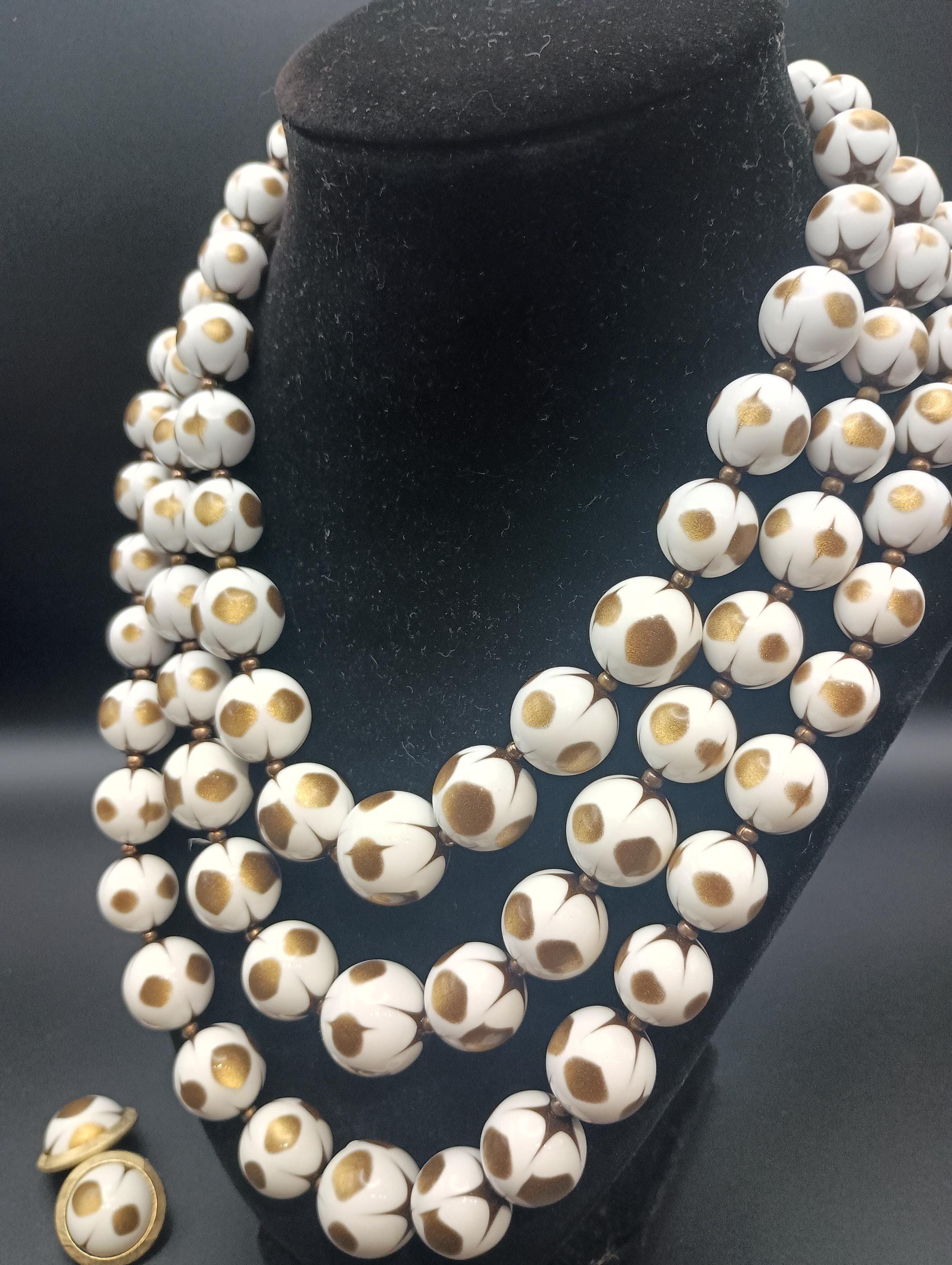 50s 60s Bead Necklace - Etsy - Page 2