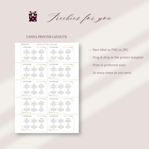 Dauerhafte Schmuckgarantie- und Nachsorgekarten, Schmuckmarken-Kundenhandout, Sofortiger Download Bearbeitbare Canva-Vorlage, Sleek Gold Bild 9