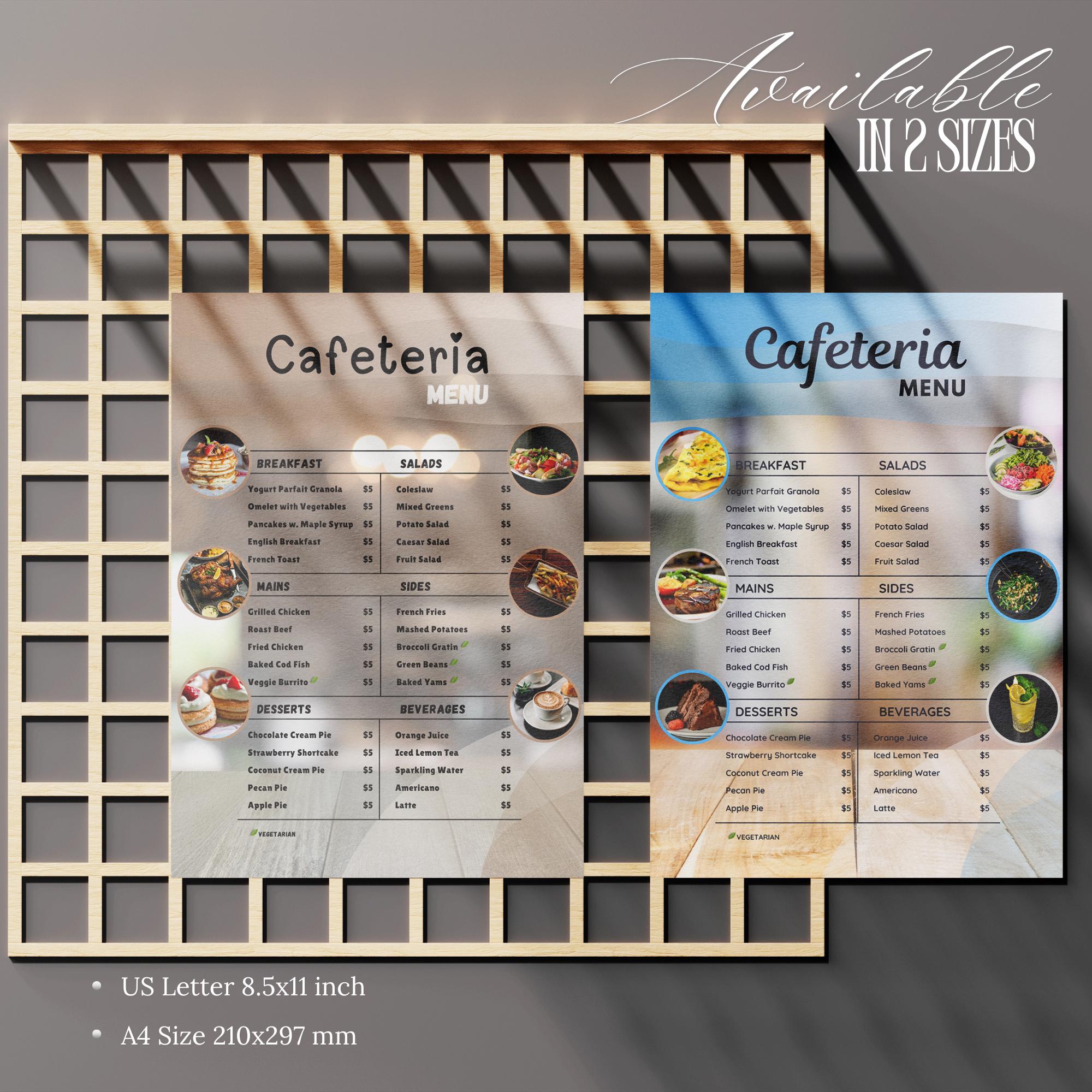 Cafeteria Menu, Food Menu, Price List, Cafeteria, Kindergarten, School ...