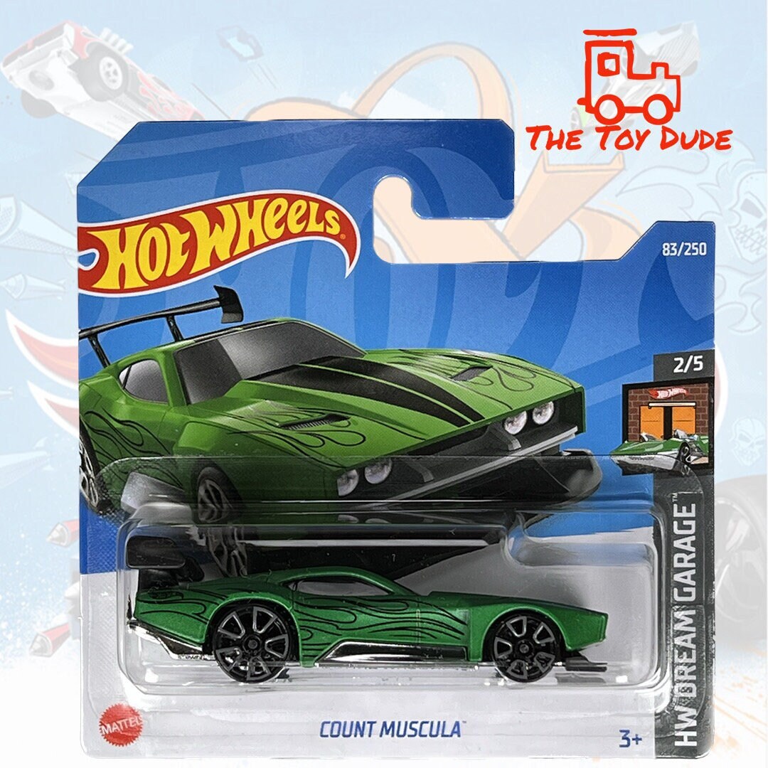Hot Wheels HW Dream Garage - Count Muscula 2/5 | Spielzeugauto, Short Card, Mattel 2022