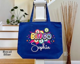 Personalized Bingo Tote Bag: Mexican Loteria Dauber Gift