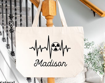 Personalized Rad Tech Tote Bag: Anatomy X-Ray Gift