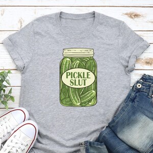 Funny Pickle Lover T-Shirt: Pickle Jar Graphic Tee