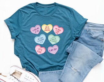 ABA Is My Love Language T-Shirt: Valentine Autism Awareness Tee